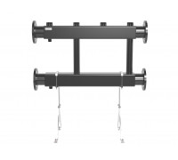 Модульный коллектор MK-1000-2x50 (до 1 мВт, 2 магистр. подкл. Фл.Ду100, 2 контура G 2″ вверх или вниз)